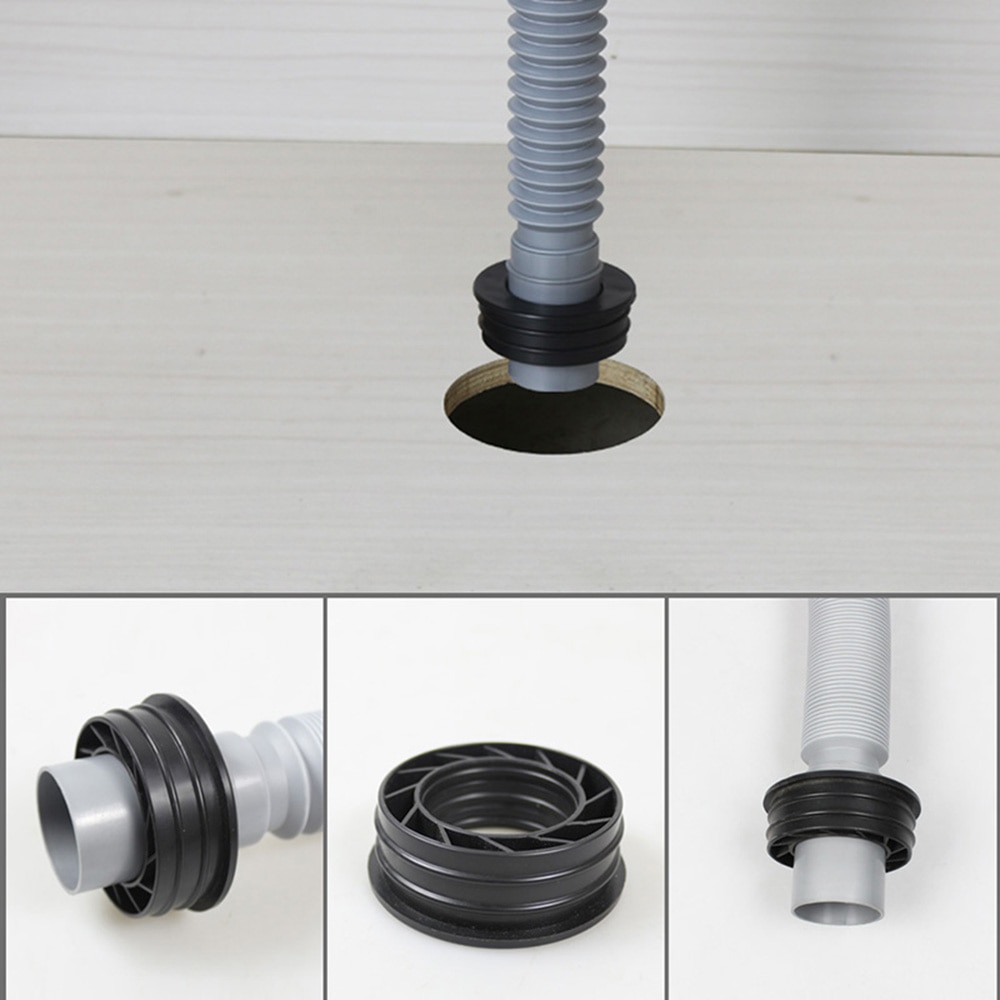 Talea Roach Plug Gebruik Voor Wasbak Afvoer Pijp Zwart Plug Cover Voorkomen Stank En Worm P0726C001