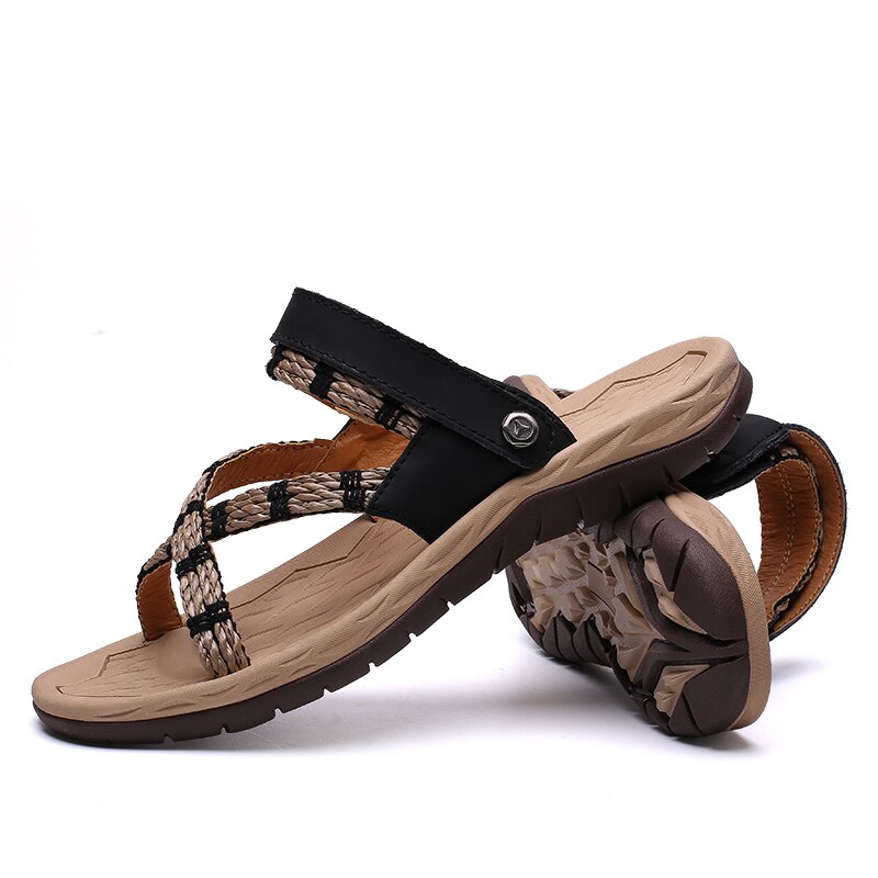 Mænd sandaler sommer mænd sko strandsandaler mand udendørs afslappet sneakers sandalia masculina