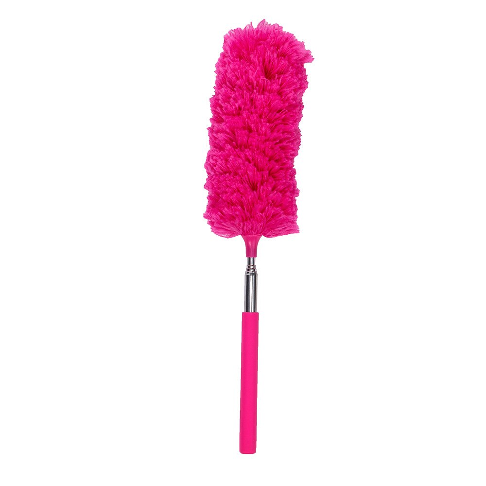 Extendable Dust Cleaner Telescopic Ultra-fine Fiber Duster Anti Dusting Brush Home Air-condition Furniture Cleaning Tool 19NOV28: Black