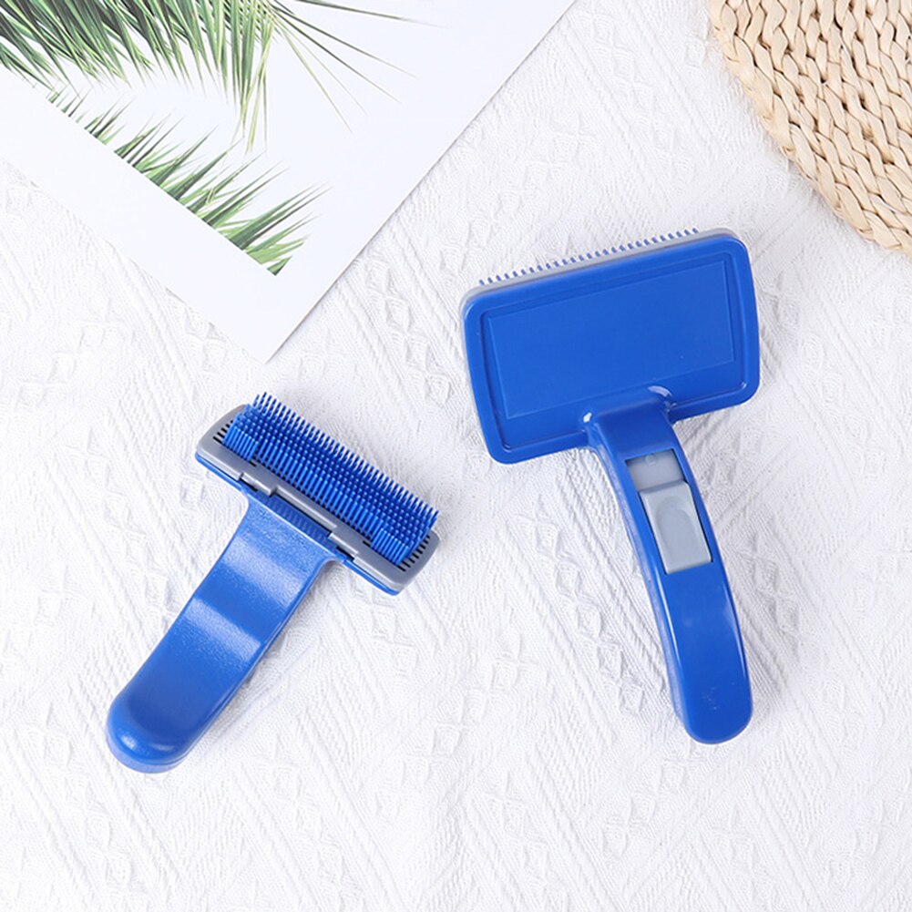 Kat Hond Haar Grooming Care Borstel Hond Haar Remover Kam Voor Lang Haar Hond Huisdier Verwijdert Haren Schoonmaken Bad Borstel hond Levert