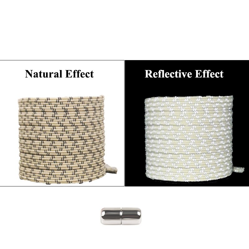 1 Paar Lichtgevende Schoenveters Platte Sneakers Canvas Veters Glow In De Donkere Nacht Kleur Fluorescerende Shoelace100cm Sport Schoenveters: Beige