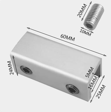 Skjutbågestopp fönsterspärr säkerhet översättning skärmlås begränsare aluminium dörrkarm begränsare barnskydd: 2