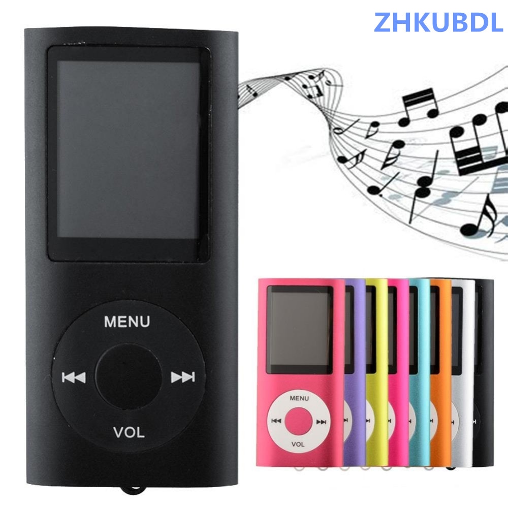 Zhkubdl 4th MP4 Speler Muziek Spelen Met Fm Radio Video Speler E-book Speler MP4 2 Gb 4 Gb 8 gb 16 Gb 32 Gb Sd Tf