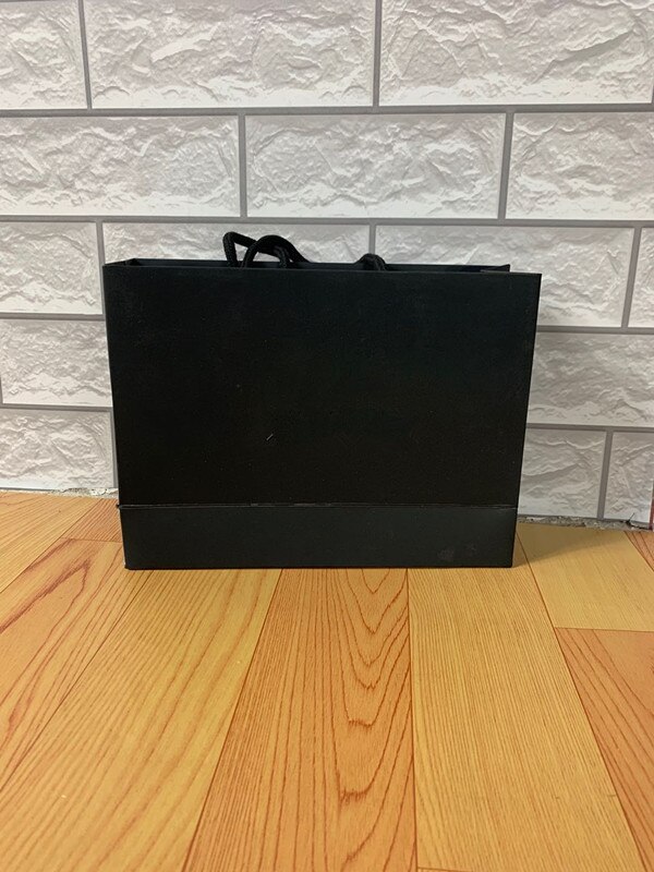 Zwarte tas grote tas: 33 9 28cm