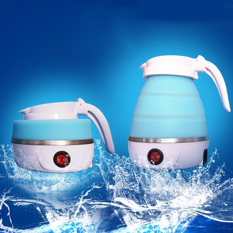 Bouilloire pliable Portable 100V ~ 240V, Mini-bouilloire Portable, avec mise hors tension automatique, pour la cuisine et la maison