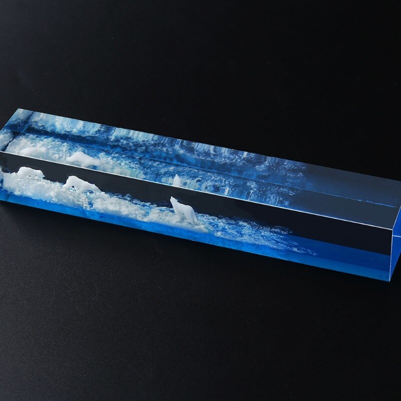 7 Shapes Silicone Mini Polar Bear Modeling Resin Mold Landspace Fillings Resin Jewelry Fillings Handmade Casting Art Crafts