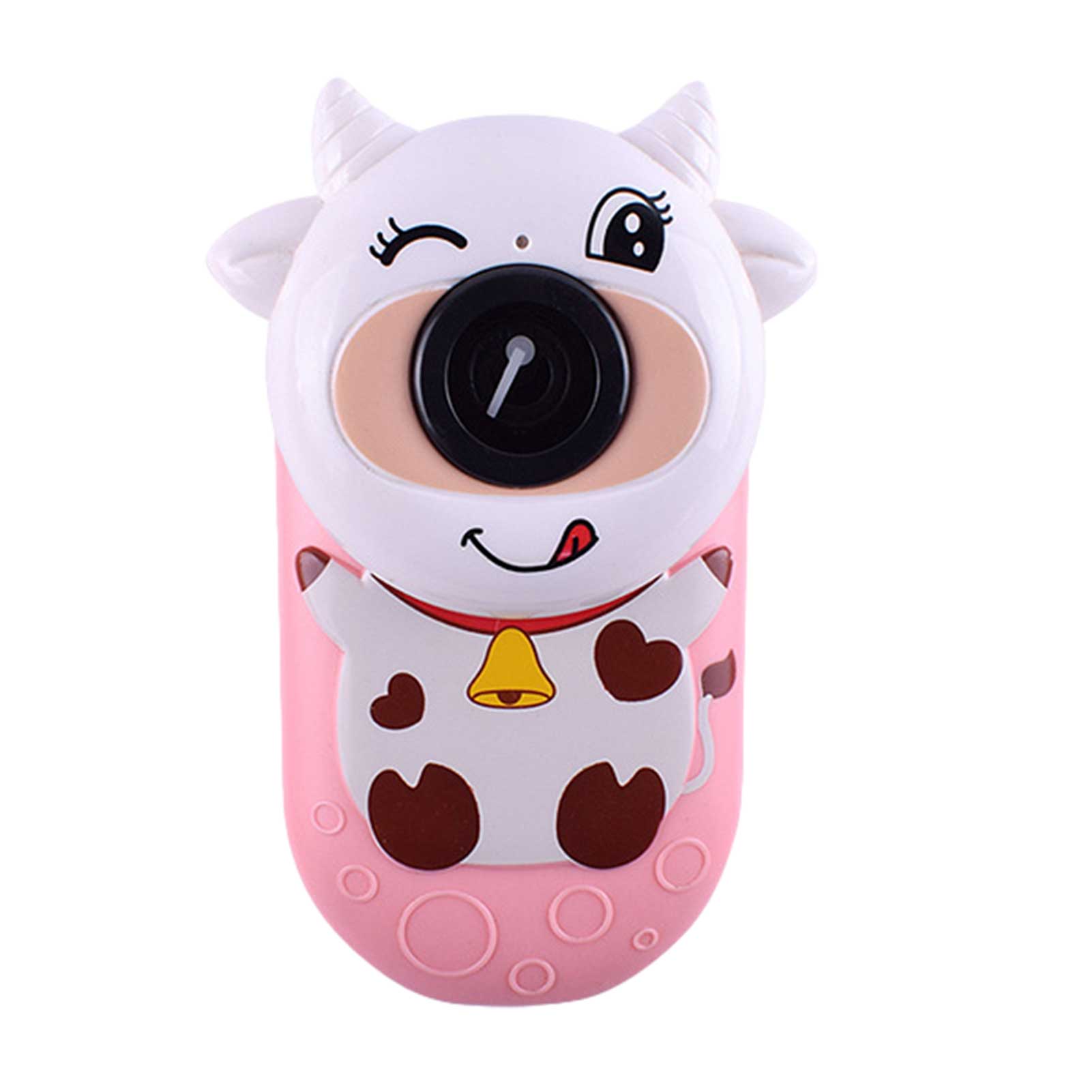 Bubble Machine Automatische Bubble Maker Blower Met Muziek En Verlichting Strand Gazon Park Outdoor Fun & Sport Fidget Speelgoed Kids: cow