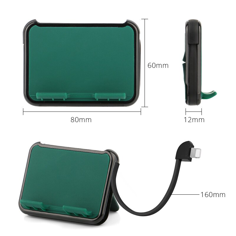 OTG Hub Adapter for iPhone iPad to USB Flash Drive Mouse Keyboard Card Reader Radiator 2 USB Ports+for Lightning Charging Port