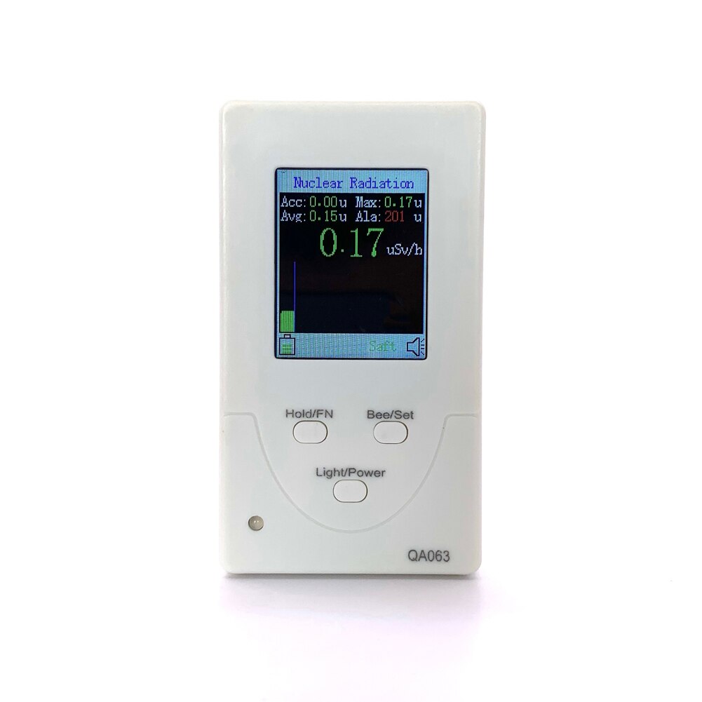 Dosímetro de radiación multifunción portátil, contador Geiger, Detector de radiación Nuclear, dosímetro personal, rayos X