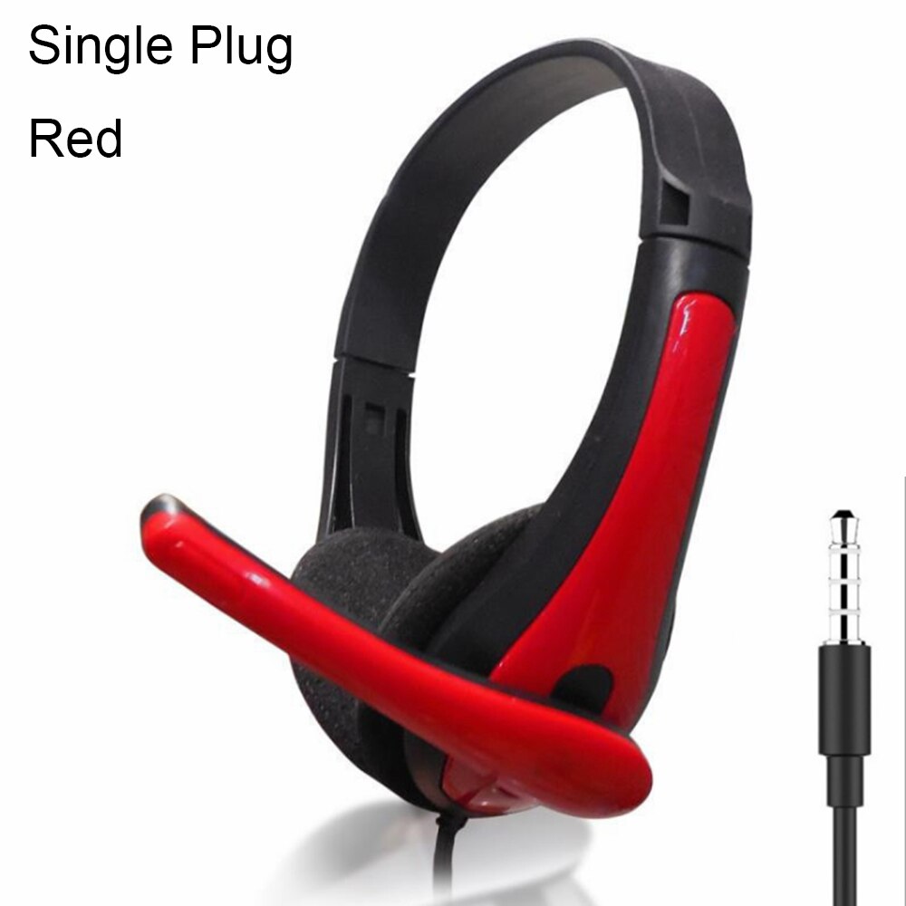 4D Stereo Stereo High-end LED Pro Gaming Headset for Nintendo Switch PS4 Xbox One & PC HD Mic Gaming Headset Wired Headphones: red1