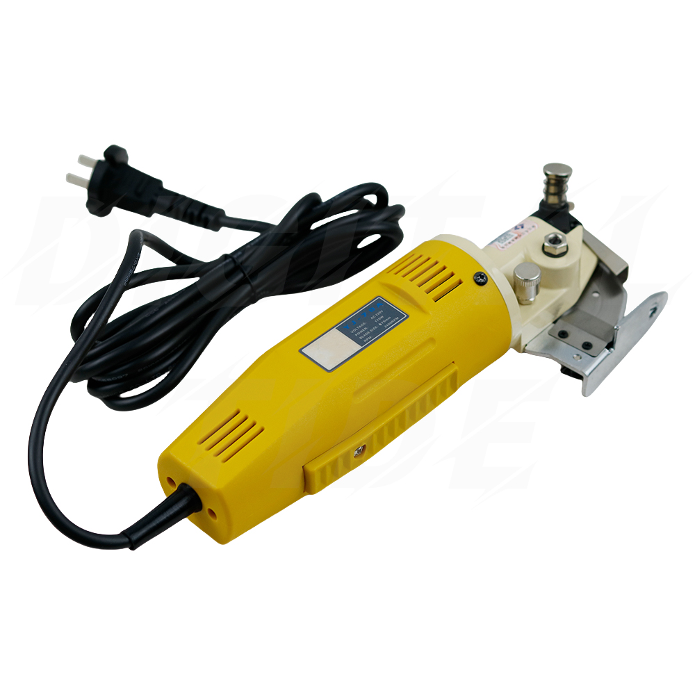 Tijeras eléctricas para cortar tela, Kit de máquina cortadora de tela, herramientas de corte para ropa, cuero, 220V, 70mm, 170W
