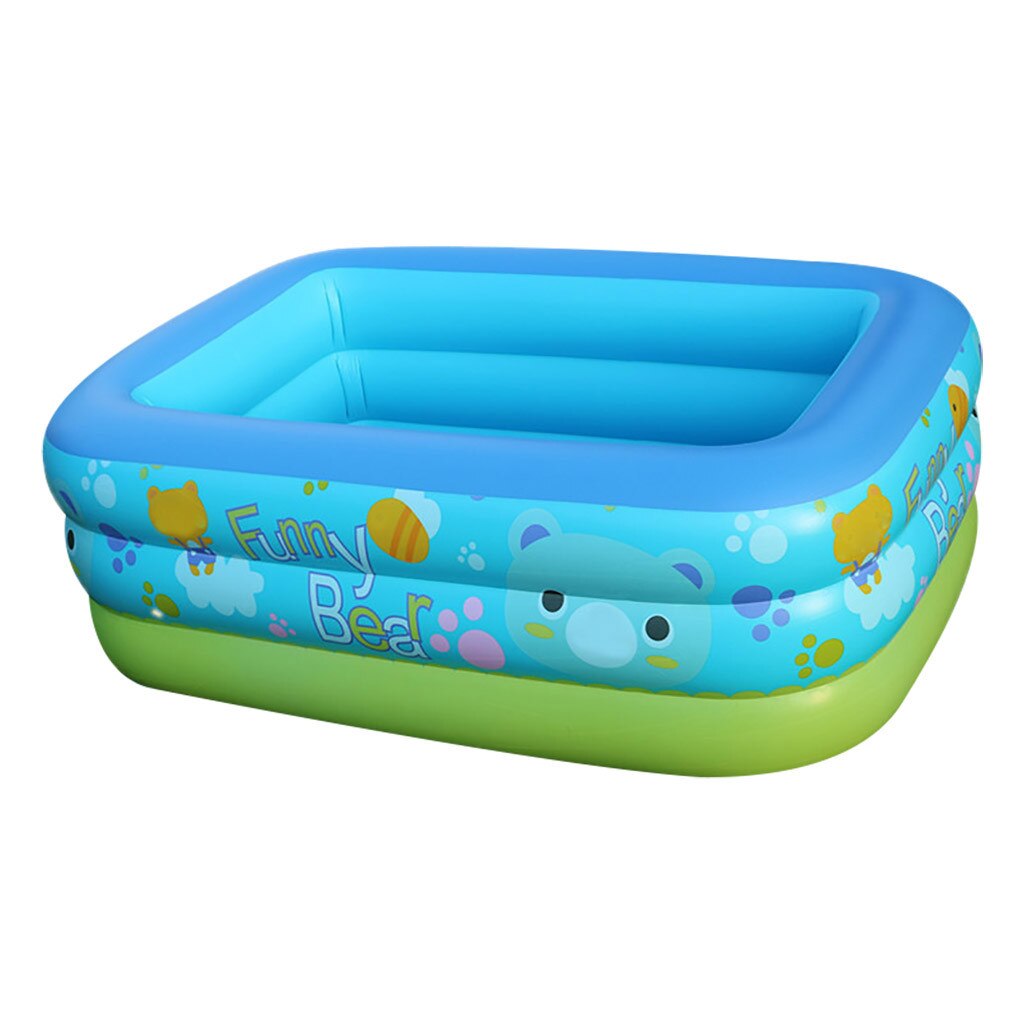 Oppustelig tegneserie swimmingpool rund havefest udendørs for børn: Default Title