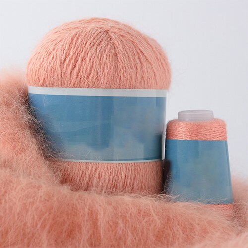 50g + 20g Zachte Nertsen Fluwelen Wol Garen voor Hand Breien Luxe Lange Pluche Wol Kasjmier haak Garen Voor Fall Winter