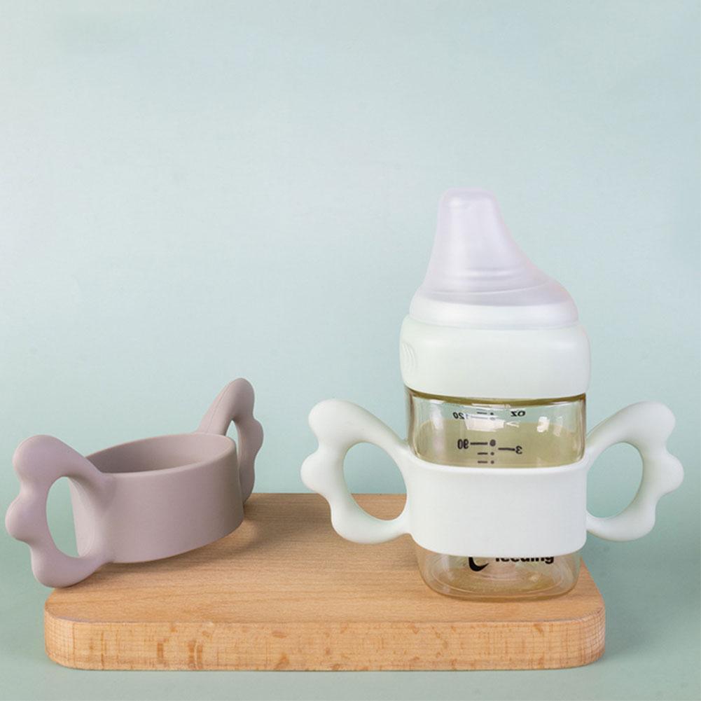 Angel Baby Fles Handvat Angel Wing Brede Mond Fles Siliconen Handvat Zuigfles Handvat Baby Greep Vermogen Train Tool