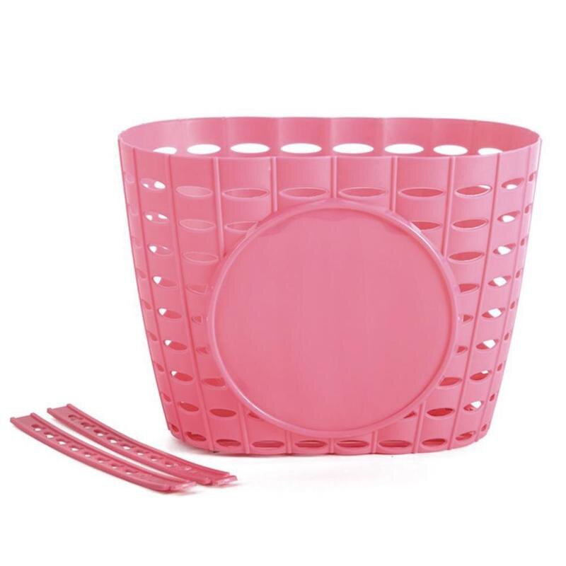 Barn cykel korg skoter barn cyklar främre objekt ihåliga förvaring korgar cykel shopping tillbehör: B