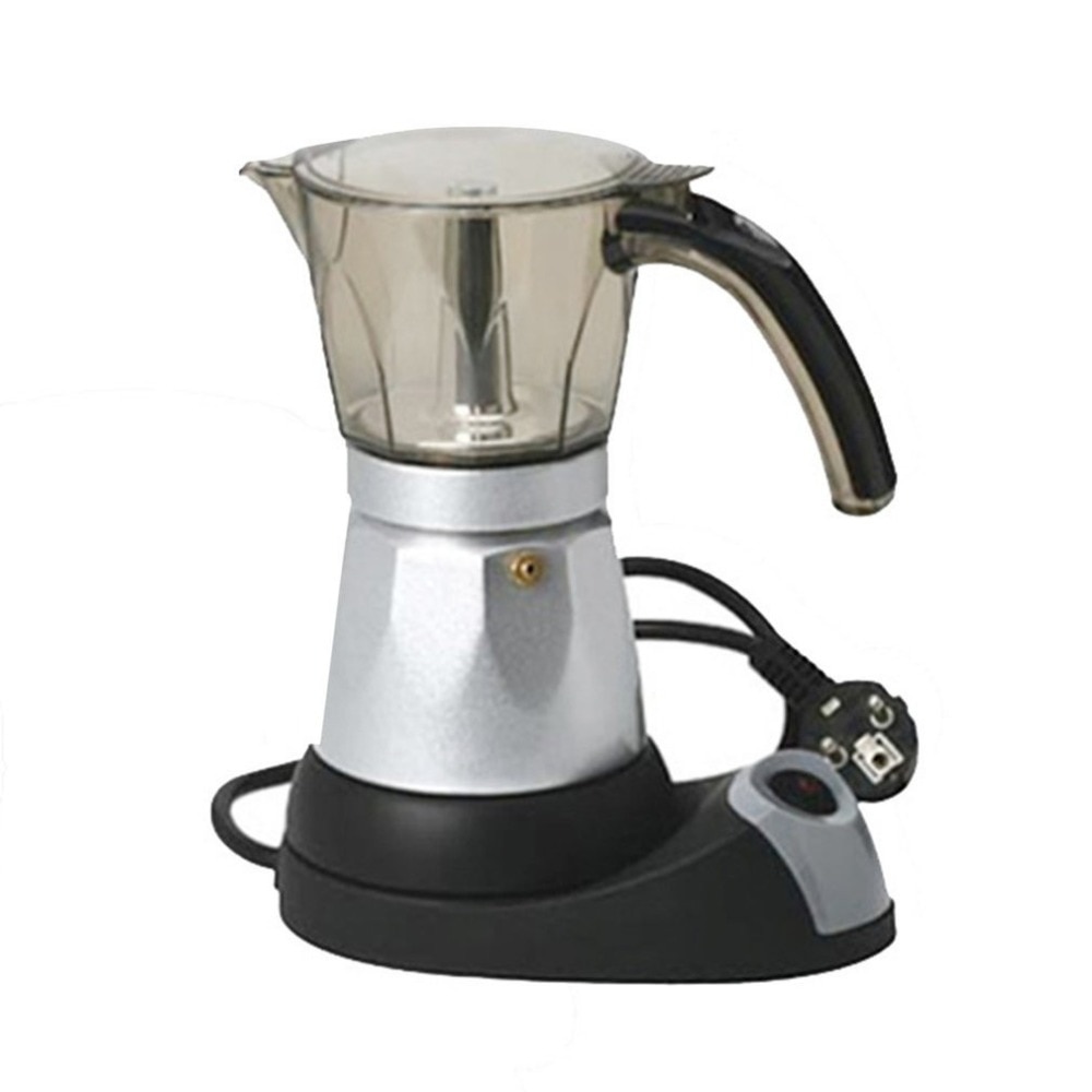 3 to 6 Cup Electric Moka Coffee Pot Percolators To... Grandado