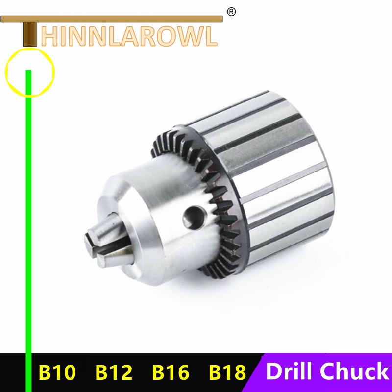 B10 B12 B16 B18 Heavy Drill Chuck Taper hole Milling machine Tool Drill chuck rotation clamping Machine Chuck for CNC Tool Drill