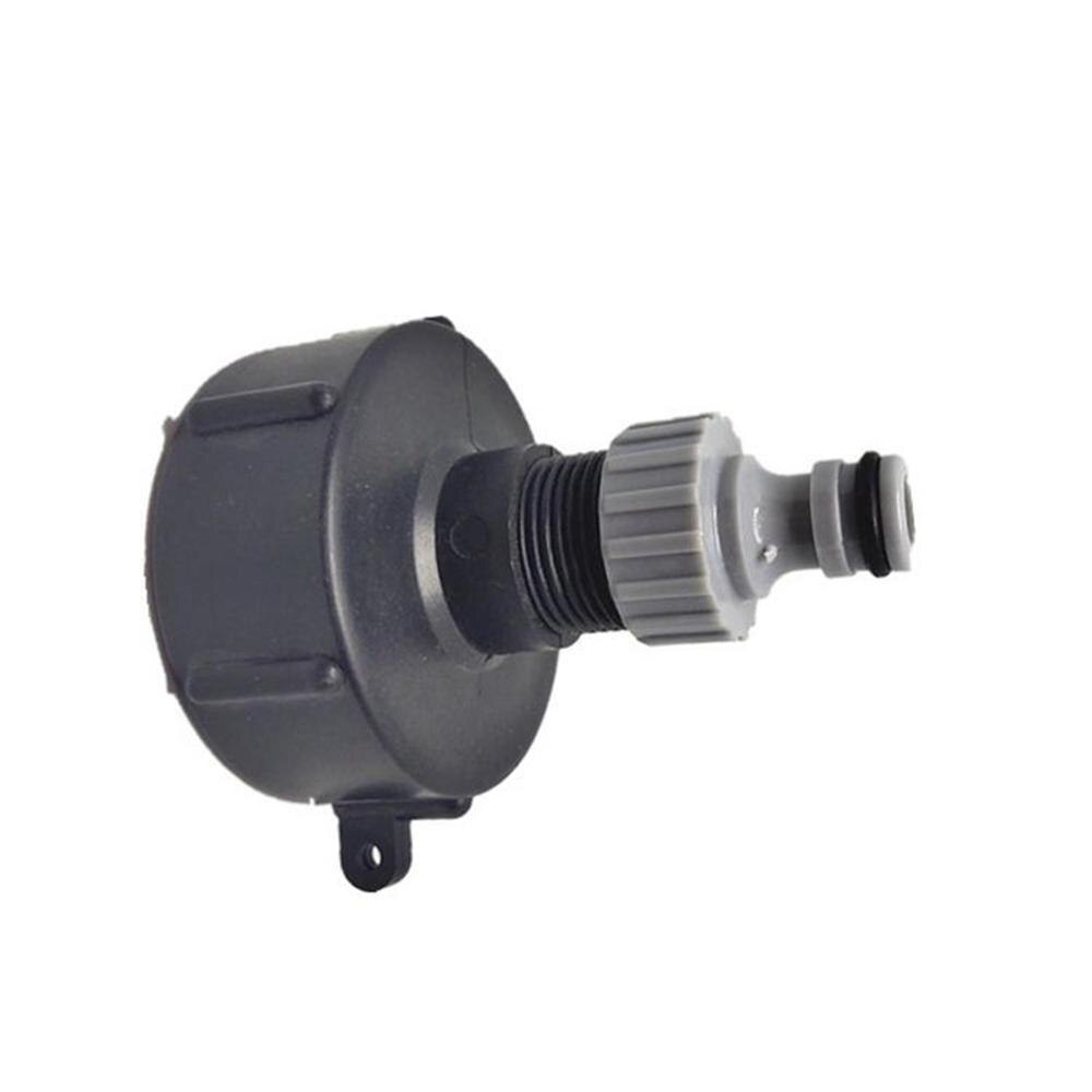 1Pc Ibc Slang Adapter Reducer Connector Watertank Fitting 3/4 "Grove Draad Duurzaam Voor DN40/50 Bal valve