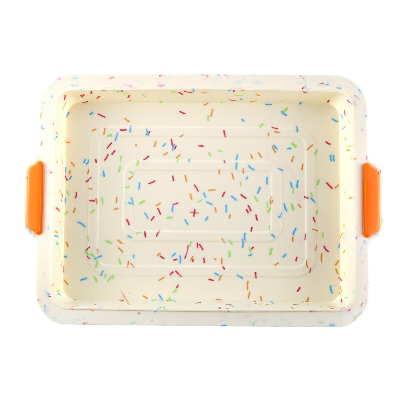 Food-grade Square Cake Pan Muffin Tray Cupcake Mold Muffin Silicone Baking Pan Non Stick Bakeware Baking Tool