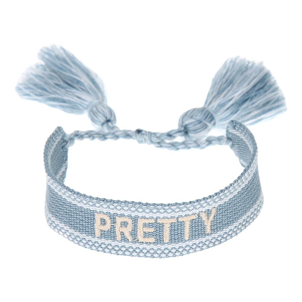Boho Tassel Vriendschap Armband Voor Vrouwen Mannen Handgemaakte Geknoopt Touw Verstelbare Enkelband Lucky Sieraden Altijd Vriendschap Getuige: F
