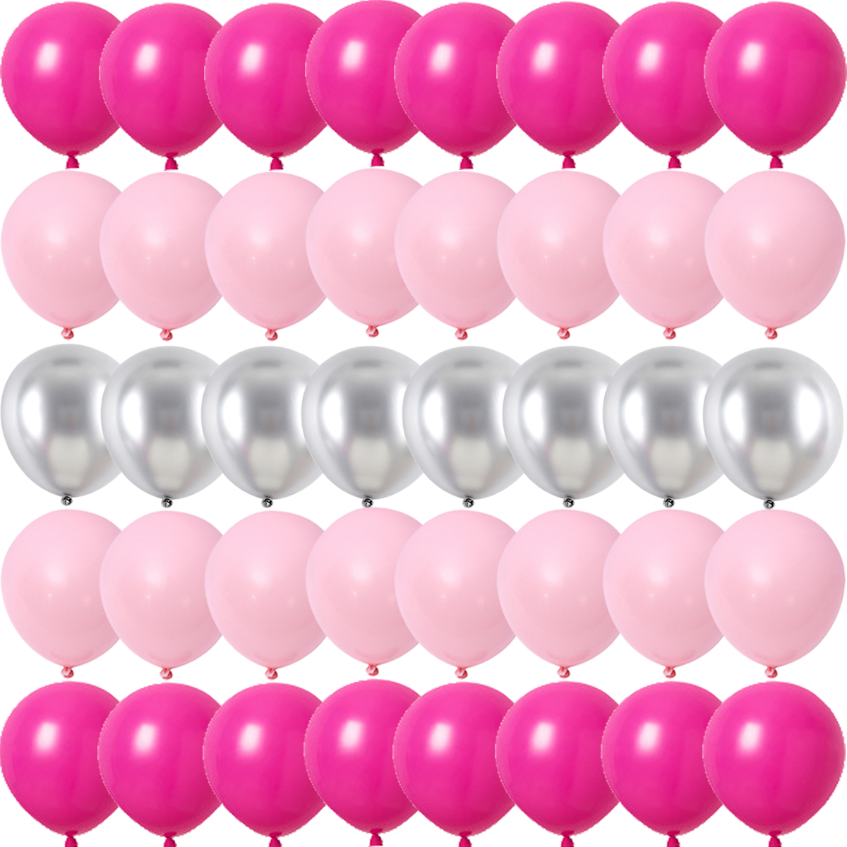 40PCS Rose Pink Metal Latex Bar Confetti Balloons Wedding Decorations Matte Globos Birthday Girl kidParty Decorations Year: army green