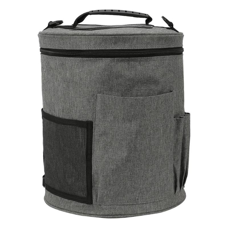 1Pcs Knitting Bag Home Daily Storage Bag Wool Yarn Crochet Sewing Needle Handbag Weaving Tool Tote Yarn Storage Portable: 10