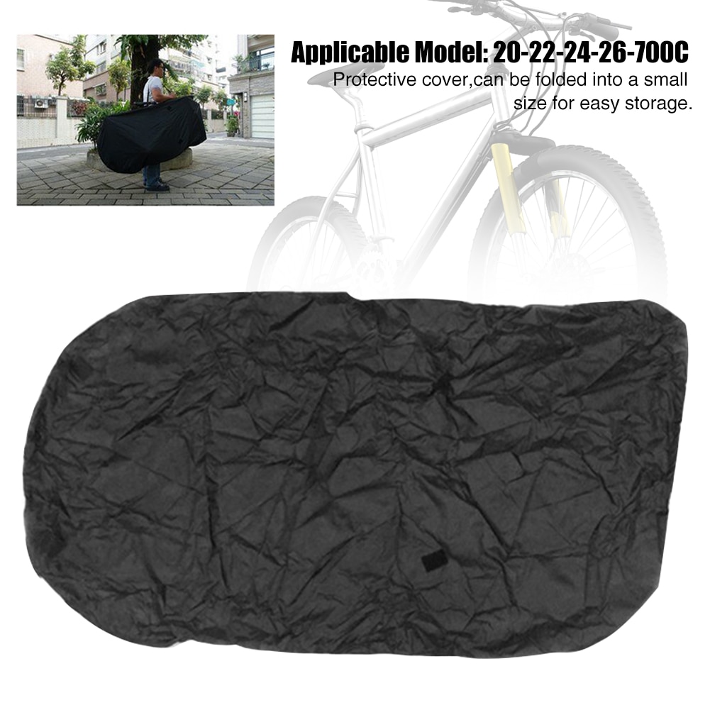 Folding Bike Travel Bag, Loading Bag, Large MTB Bicycle Carry Case Shoulder Strap Thick Holder