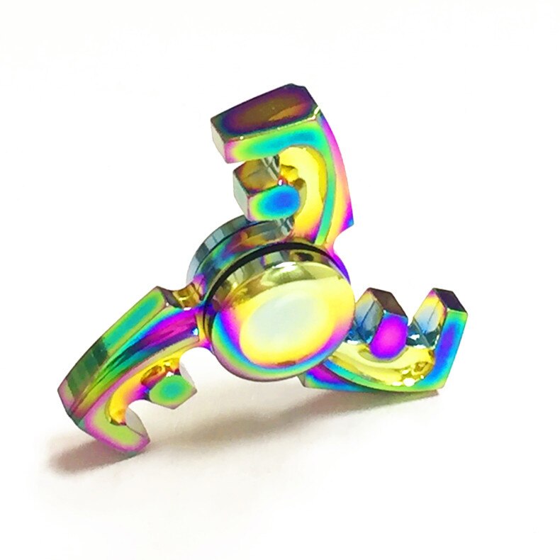 Hand Spinner Fidget Spinner Adult Child Decompression Toys Fingertip Gyroscope Ferris Wheel Fidget Spinners: Colorfull AX