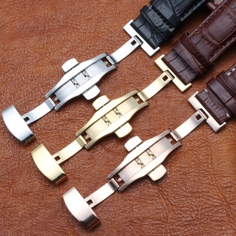 Bracelet de montre en cuir cranté 20*11mm 22*13mm pour GC Guess Passa véritable Lleathe chaîne de montre étanche hommes femmes