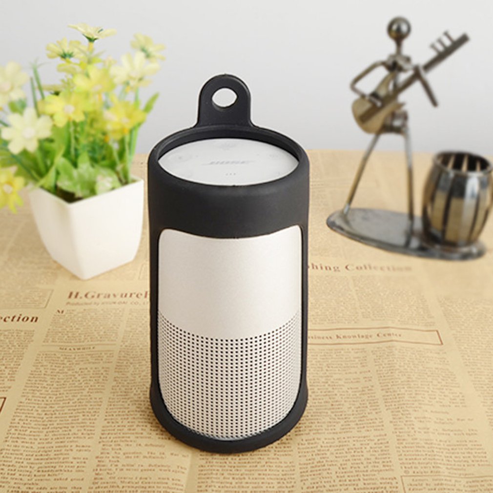 Capa protetora de silicone macio para soundlink revolve sling carry capa acessórios da pele