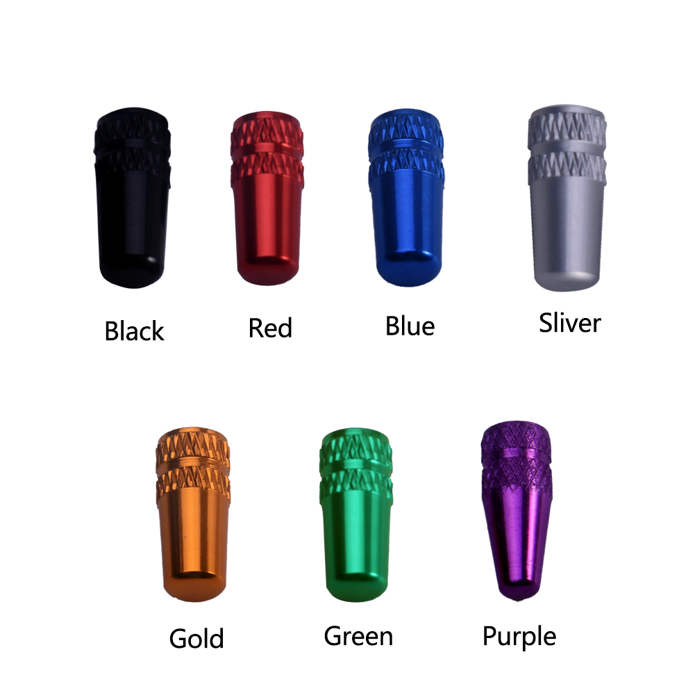 10 pièces/lot Presta casquette vélo vélo Fixie Presta roue jante pneu tige Air bouchons couverture anti-poussière vélo accessoires # H915