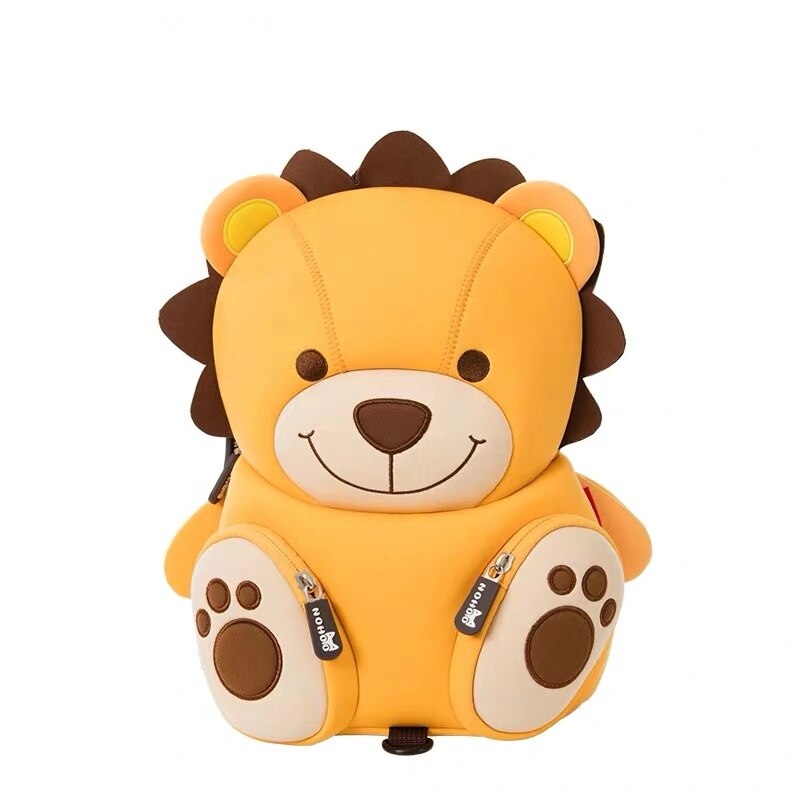 NOHOO sac à dos enfants mignon étanche enfant en bas âge sac à dos 3D dessin animé sacs d'école pour filles sac de voyage pour enfants: colour 3
