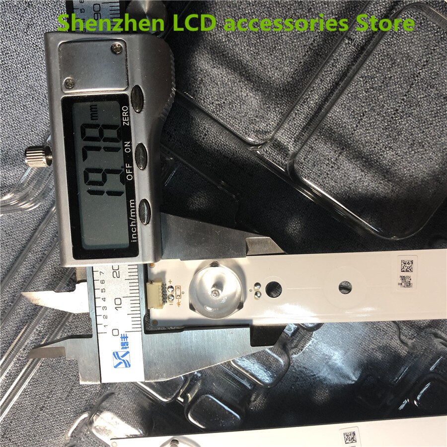7Pieces/lot FOR Hisense LED43K260 43inchLCD TV backlight bar SVH420A86-4LED-REV07 3V 40.2CM