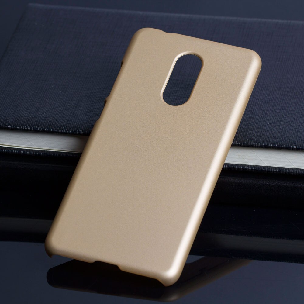 Matte Plastic Coque Cover 5.7For Xiaomi Redmi 5 Case For Xiaomi Redmi 5 Redmi5 Phone Back Coque Cover Case: Golden