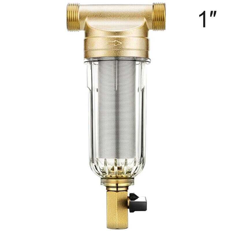 Filtre à eau purificateur avant canalisation d'eau du robinet pré-filtre lavage à la maison supprimer les sédiments de contaminants de rouille: 3