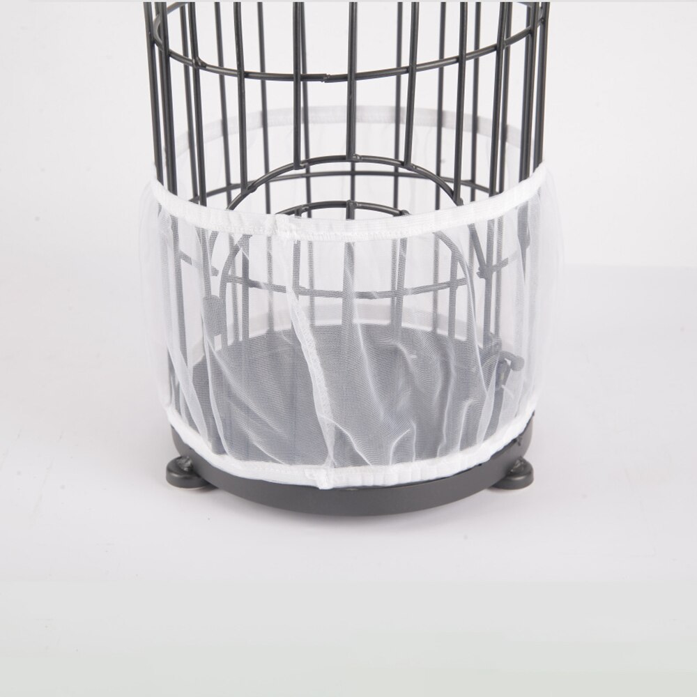 Bird Cage Cover Machine Washable Elastic Birdcage Covers Ventilated Bird Cage Cover Mesh Seed Three Sizes Suit Most Style Cages