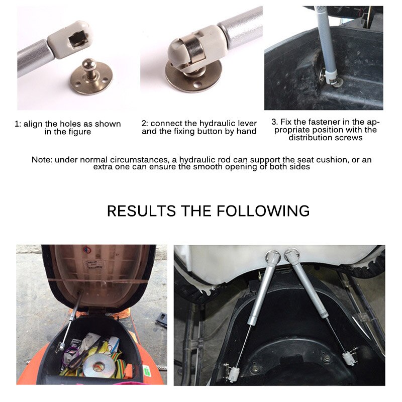 1Pc 100N Adjustable Stabilizer Seat Mandril Damper Steering Hydraulic Scooter Y15ZR LC135 RS150 FZ150 Motorcycle Accessories