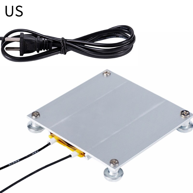Ptc Verwarming Solderen Plaat Hete Plaat Led Remover Chip Lassen Station Voor Led Reparatie Diy Craft: US d