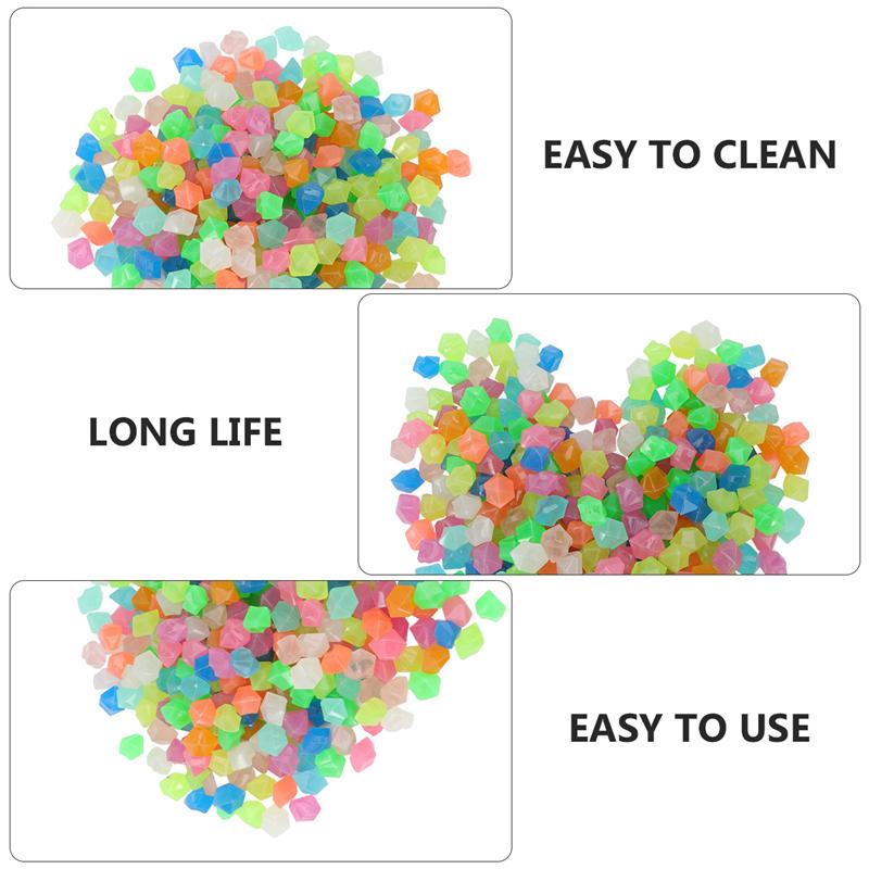 1 Set Aquarium Stone Fish Tank Stone Ornament Luminous Stone Fish Tank Stone Fish Tank Decor For Aquarium Garden