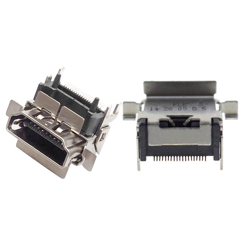 1Pcs Hdmi Port Socket Interface Connector Replacement for One Console Repair Part & 1Pcs Hdmi Port Connector Socket Replace: Default Title