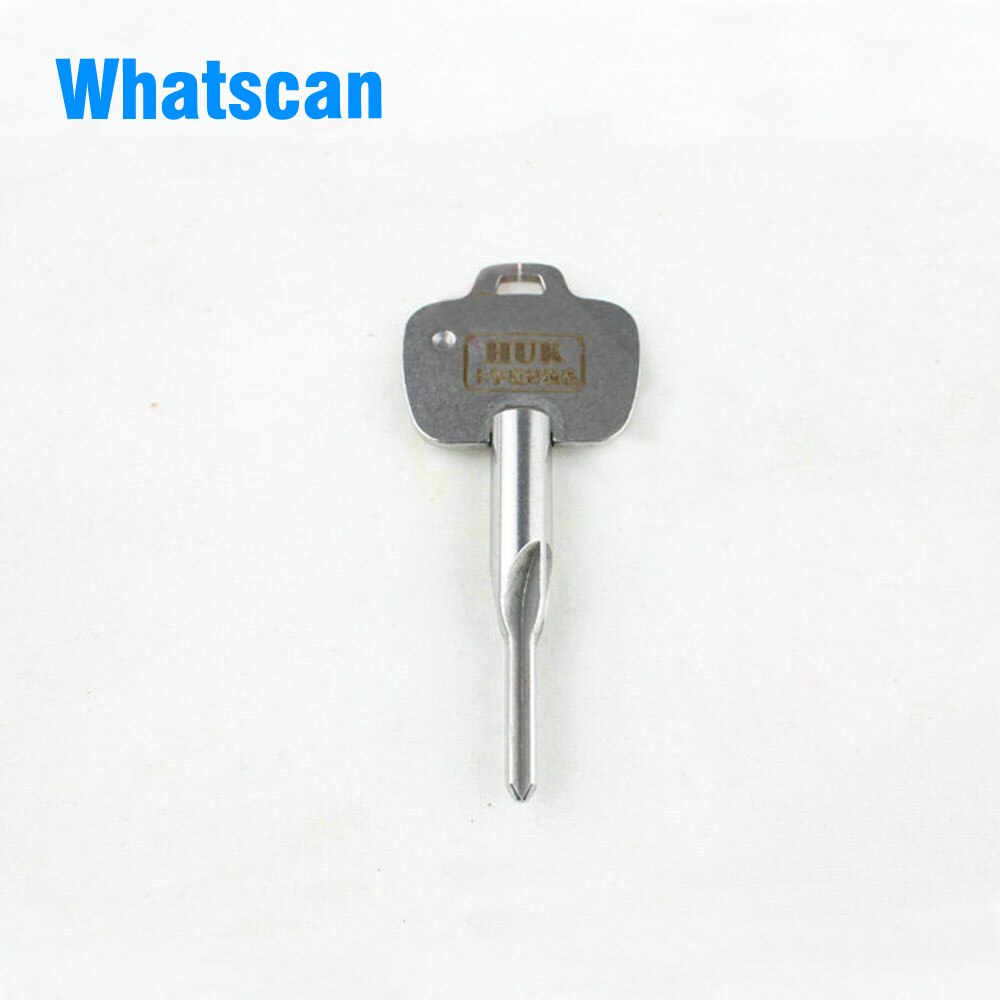 HUK Almighty multifunción picking Master Cross Key Locksmith herramientas Acero inoxidable llave para cerradura cruzada llave en blanco