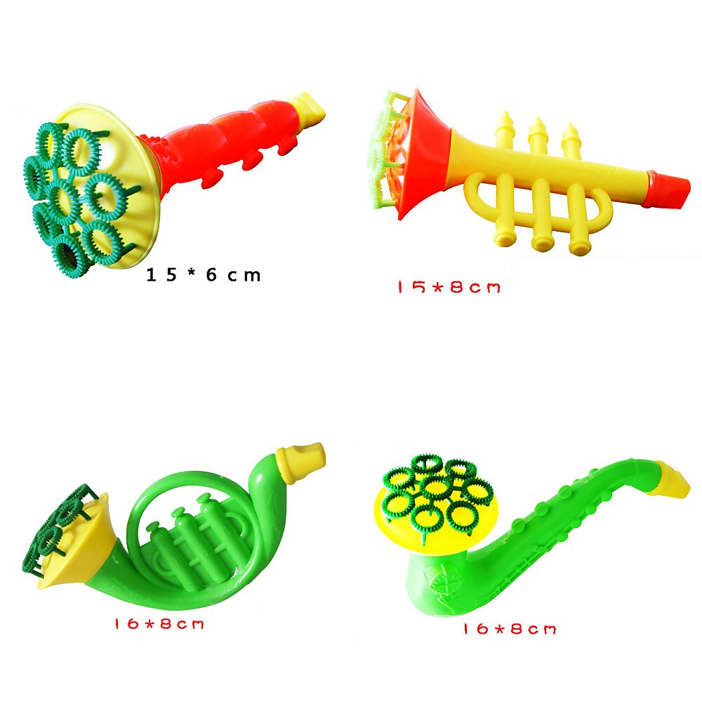 Brand Bubble Gun Trumpet Blowing Toys Interactive Outdoor Ideal for children