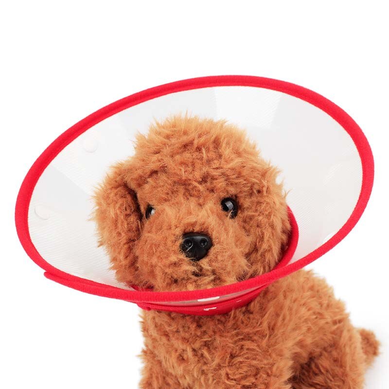 Recovery Pet Cone Elizabethan Collar Dog Cat Puppy Pet Remedy Wound Healing Recovery Collar Protective Adjustable with Soft Edge