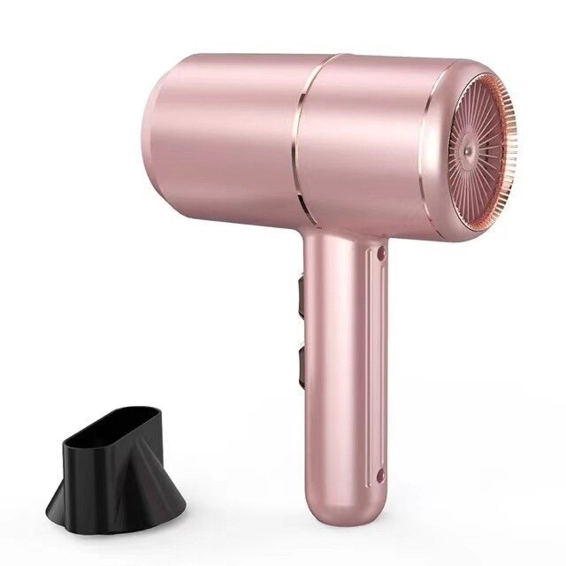 2000w Hair Dryer Negative Ionic Salon Hair Blow Dryer DC Motor Light Weight Low Noise Hair Dryers With1.6m Cable: Pink / UK