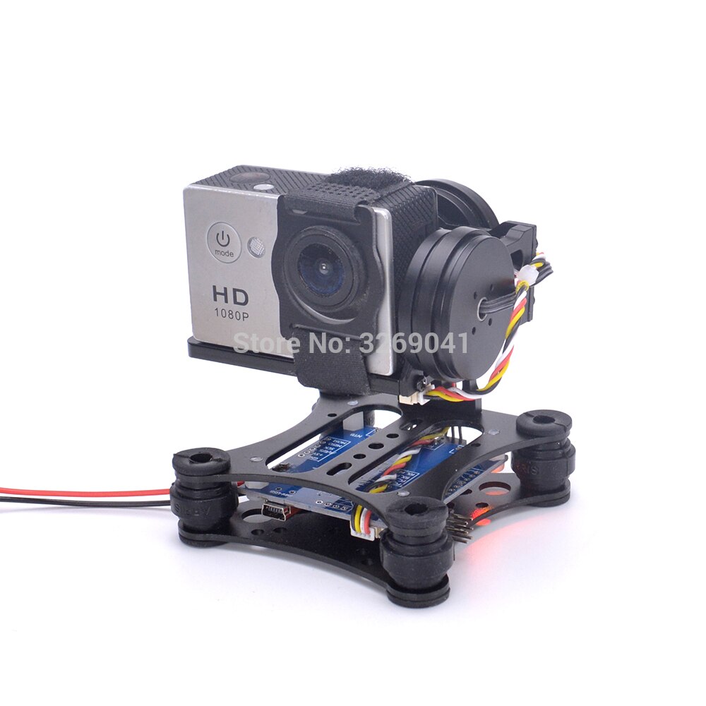 2 Axis Brushless Gimbal Lightweight Aerial Photography Gimbal plug and play For Gorpro SJ4000 Xiaomi Xiaoyi DIY Drone S500 S550