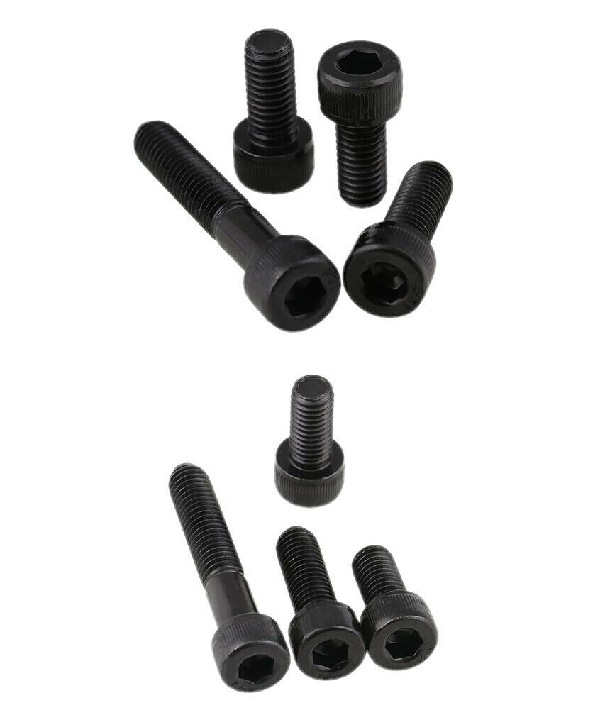 M4 Lengthened 12.9 Grade Cup Head Hexagon Bolt Half Thread Screw