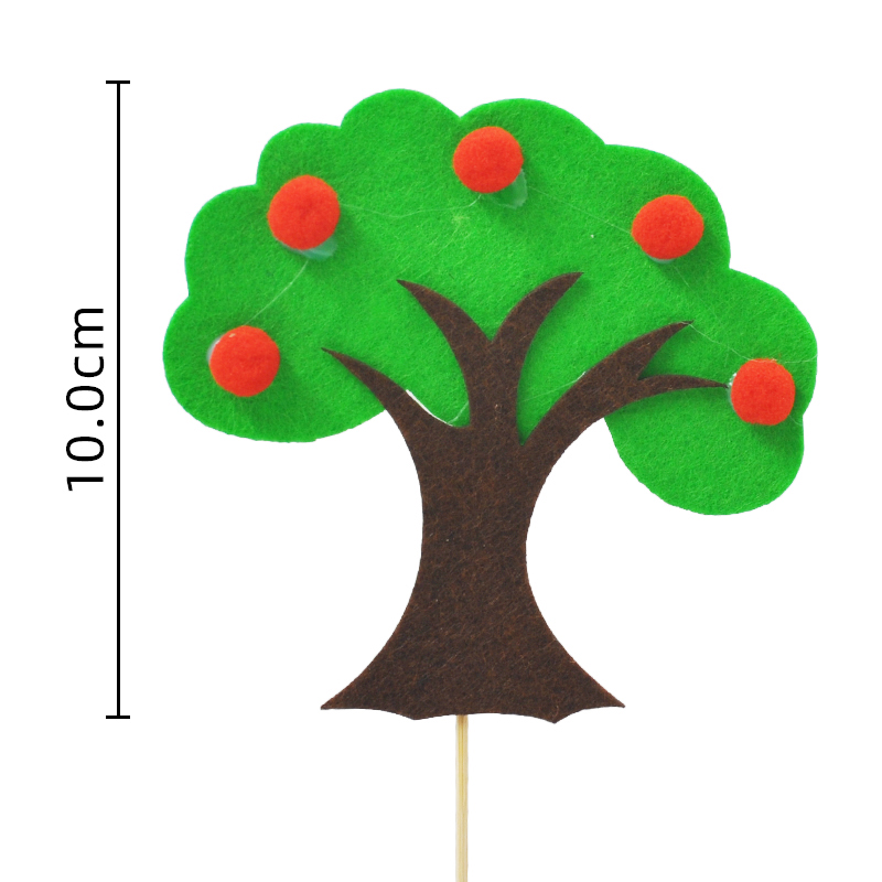 Boerderij Cake Topper Dier Koe Paard Cartoon Verjaardagsfeestje Baby Decoratie Kinderen Zonnebloem Serie Gelukkig Douche Bakken Taart: 11 Flag