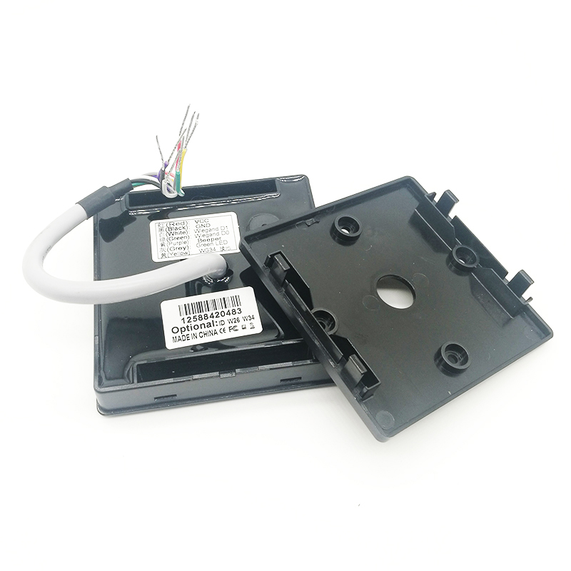 KR102E Rfid Toetsenbord Kaartlezer Toegangscontrole Kaartlezer Waterdicht 125 Khz Id-kaart wiegand 26 Reader