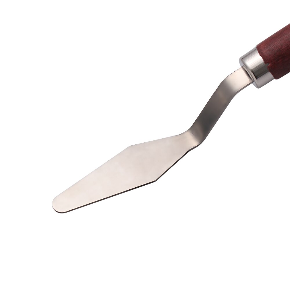 Brown For Artist Oil Acrylic Painting Tools Mixed Stainless Steel Palette Scraper Set Spatula Knives Blade 3/5Pcs Painting Tools