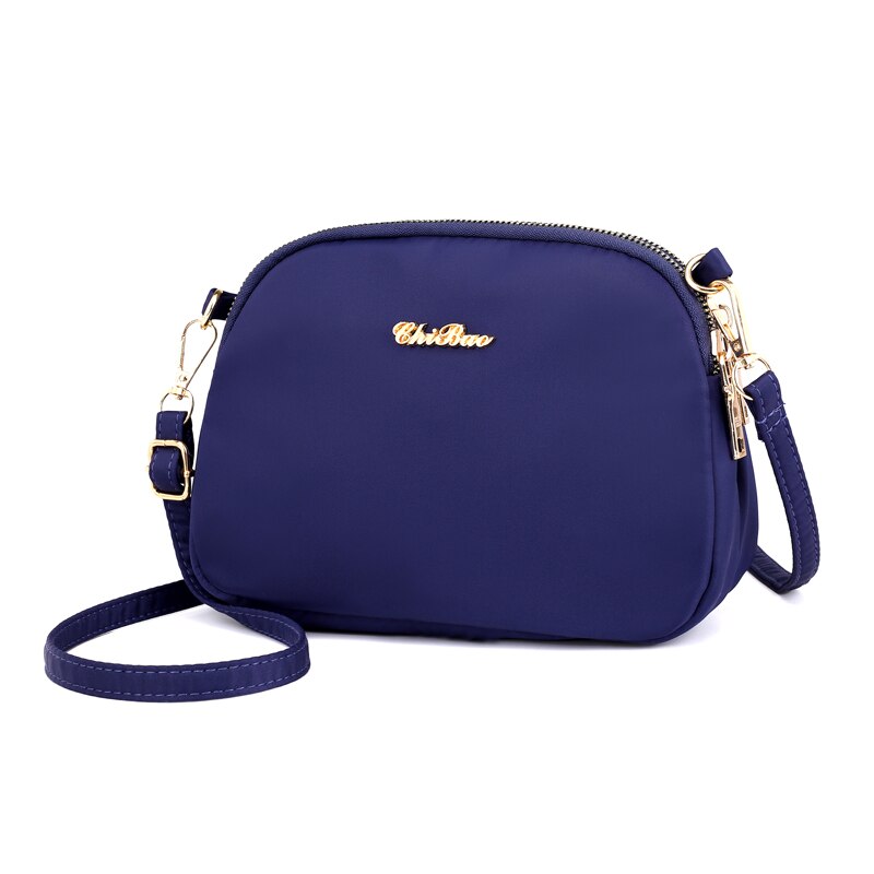 2022 Women Crossbody Bag For Shoulder Bag Ladies Small Messenger Bag Nylon Handbags and Purses evening clutch bags: Deep Blue